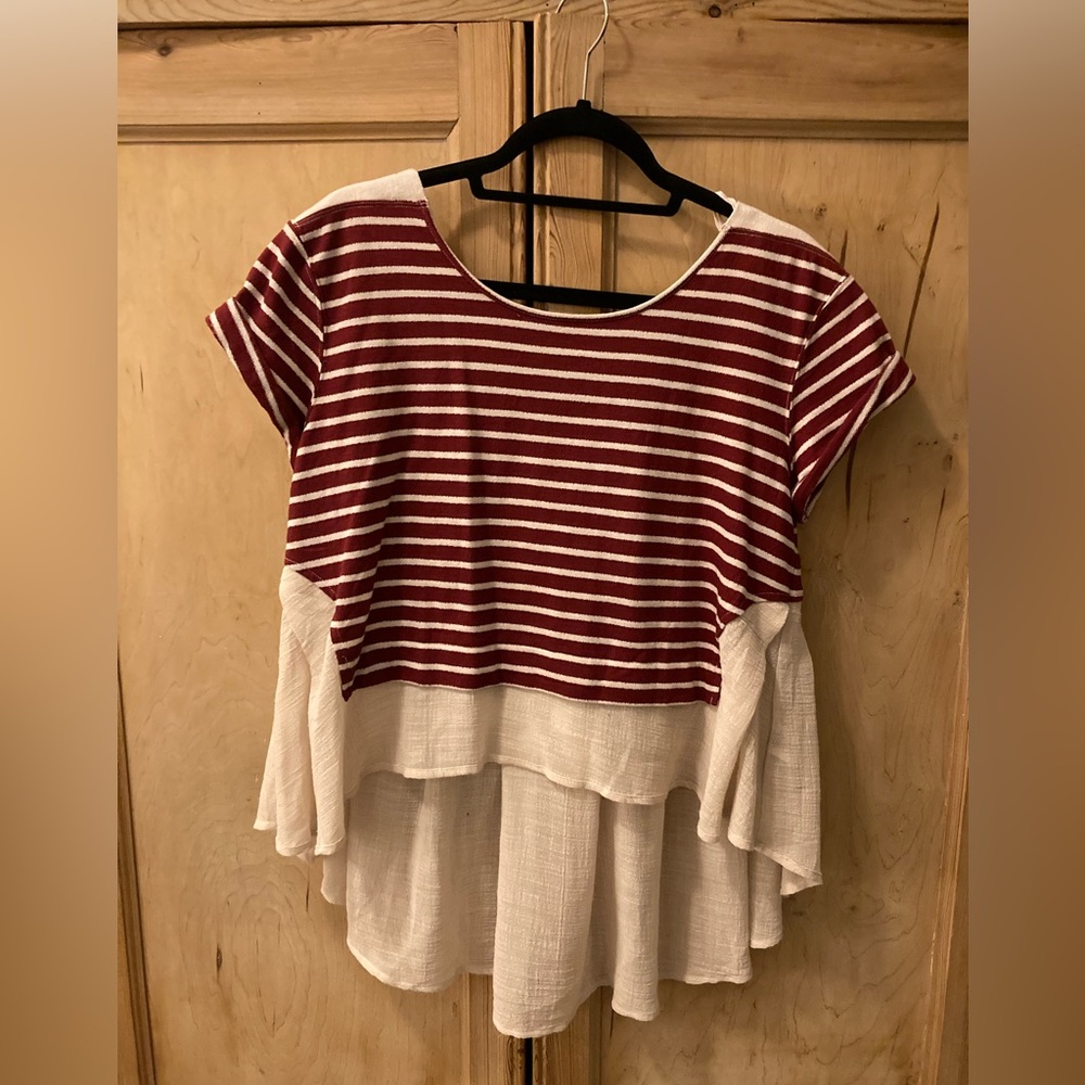 Free people blouse with great fun details